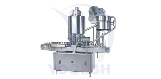 螺帽封口機 - 自動單頭螺旋旋蓋機