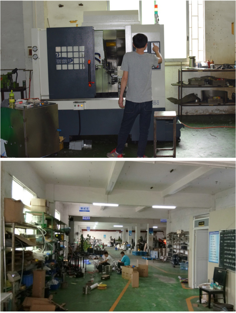 手動噴涂料機(jī)車間